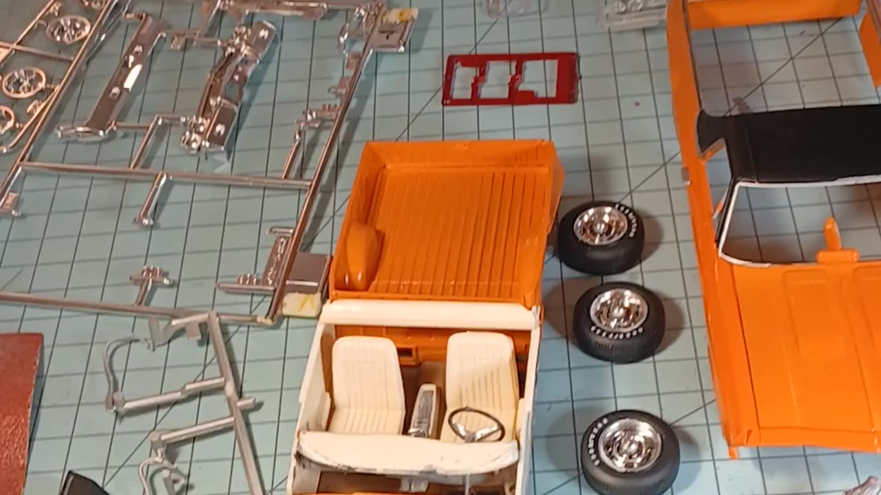 Building AMT El Camino SS 396 Model Kit