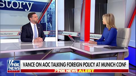 VP Vance responds to AOC's blunder in Munich