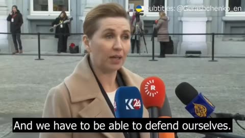 Danish PM Mette Frederiksen: "Peace in Ukraine is more dangerous than the ongoing war."