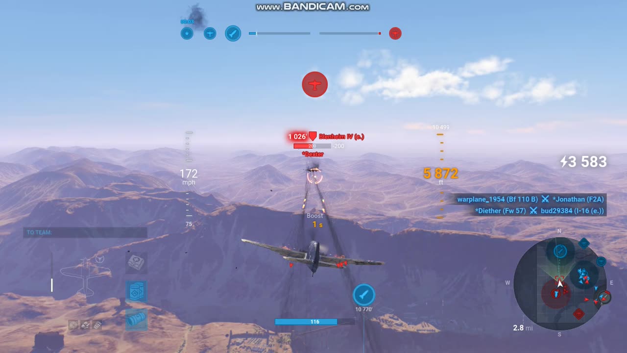 World Of Warplanes C 714 Action