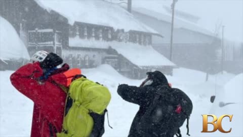 Dangerous conditions in search for skiers missing in avalanche near California’s Lake Tahoe