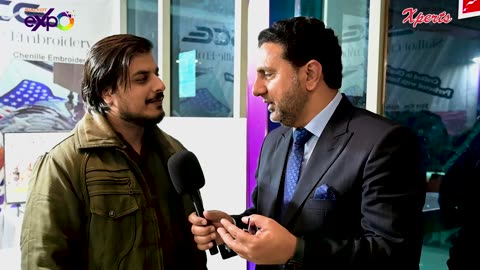 🎤 Interview with Abdaar Iqbal – Owner, Iqbal Dyeing | Exhibitor at Sialkot Textile Expo 2025