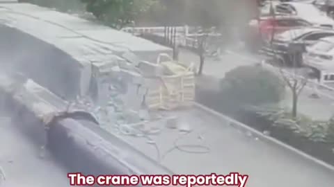 😱🕒 Man Escapes in Time Before Crane Boom! | TheHauntingHour