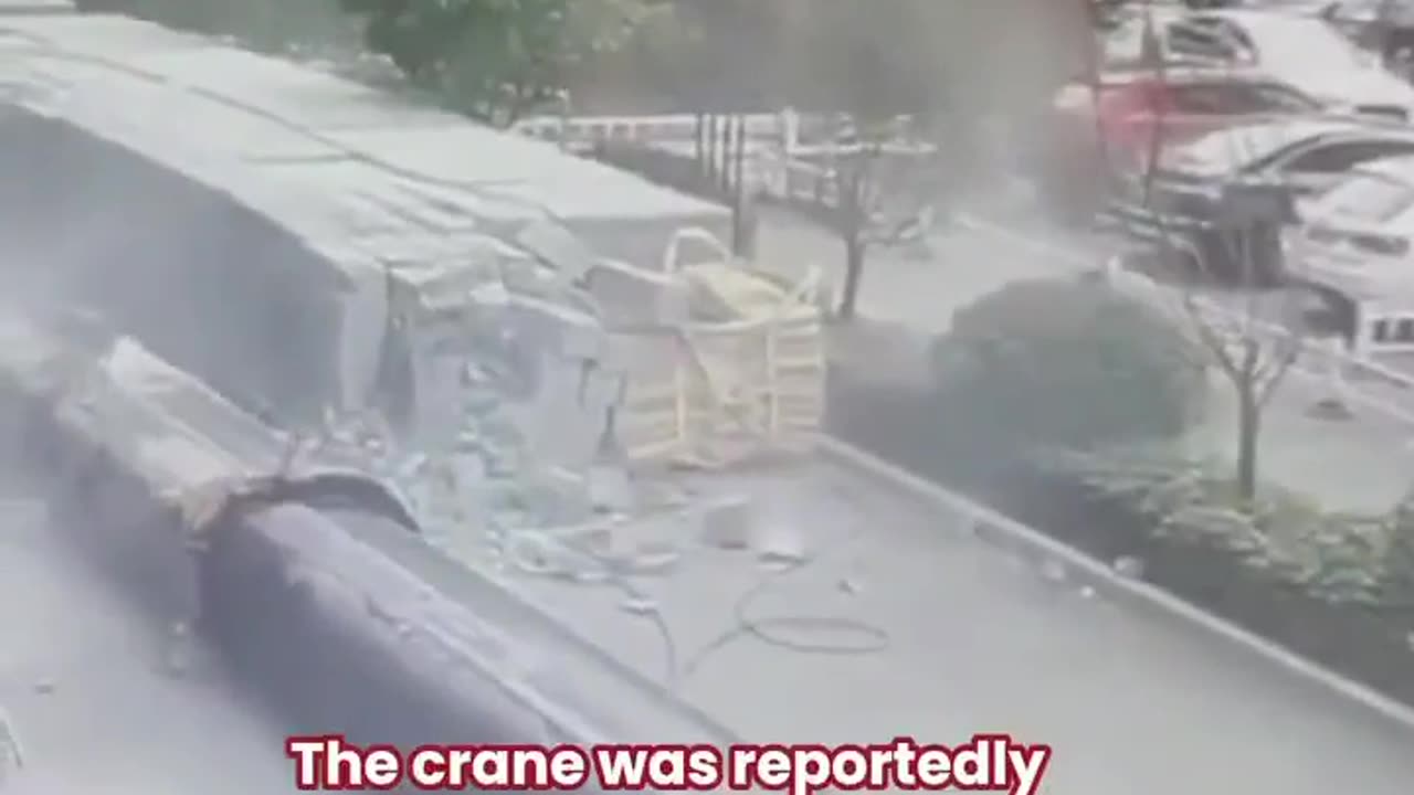 😱🕒 Man Escapes in Time Before Crane Boom! | TheHauntingHour