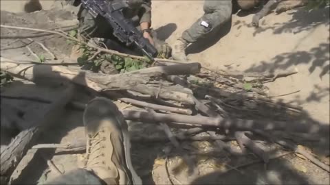 BRITISH SAS AND US MARINES IN FIREFIGHT WITH TALIBAN 2011