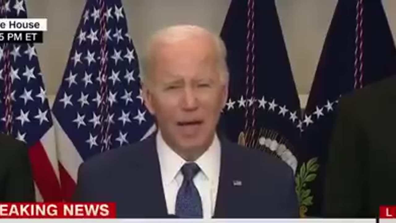 Biden calls out trannies.