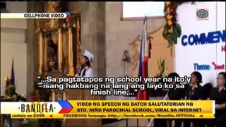 Breaking: Bandila: Why student's graduation speech went viral?