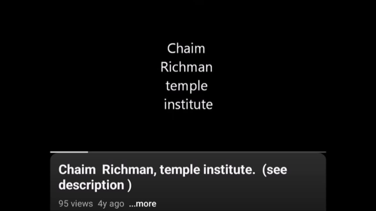 Chaim Richman, And his pocket talmud