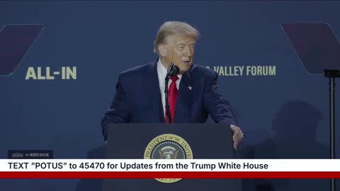President Trump Delivers Remarks and Signs Executive Orders at AI Summit