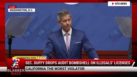 Sec. Duffy Drops Audit Bombshell On Illegals’ Licenses