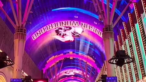Fremont Street Experience Las Vegas 🔥 #LasVegas