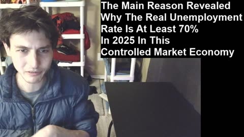 The Main Reason Revealed Why The Real Unemployment Rate Is At Least 70% In 2025 In This Controlled Market Economy