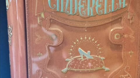 Disney Parks Cinderella Storybook Journal Tin of Chocolates #shorts