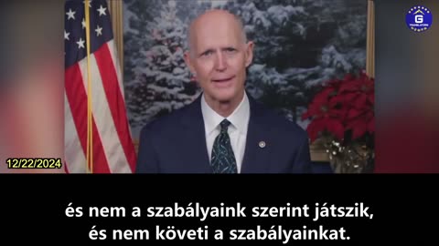 【HU】Rick Scott szenátor arra szólít fel, hogy ne vásároljunk Kínában készült termékeket az...