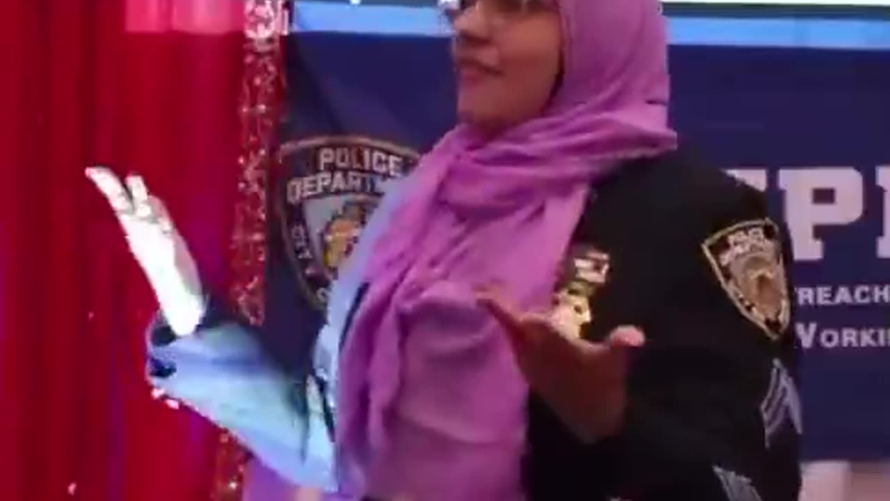 NYPD is educating the public on how to properly wear a hijab.