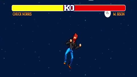 Chuck Norris vs. Street Fighter 2