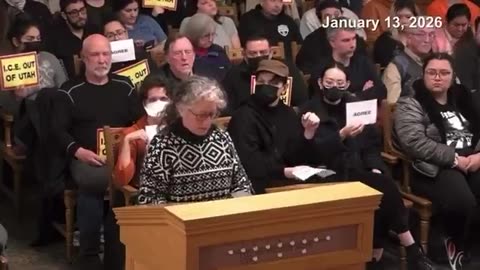 Leftist Activist Admits Before Salt Lake City Council She RUNS “ICE Watch”