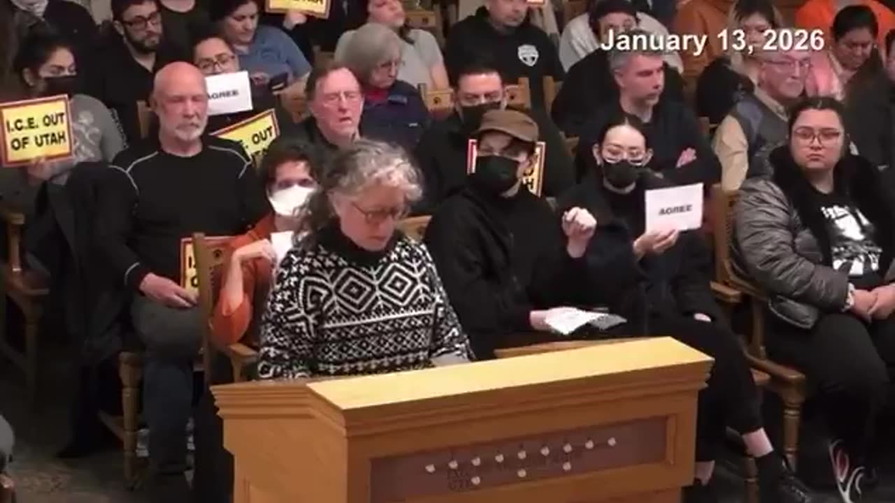 Leftist Activist Admits Before Salt Lake City Council She RUNS “ICE Watch”