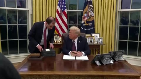 Trump signs executive orders on Inauguration Day 2025