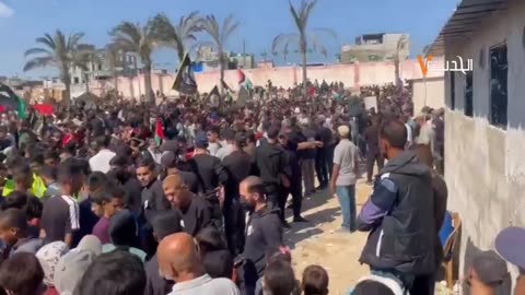 Meanwhile in Khan Yunis: Preparations for celebrations of the release of the terrorists,