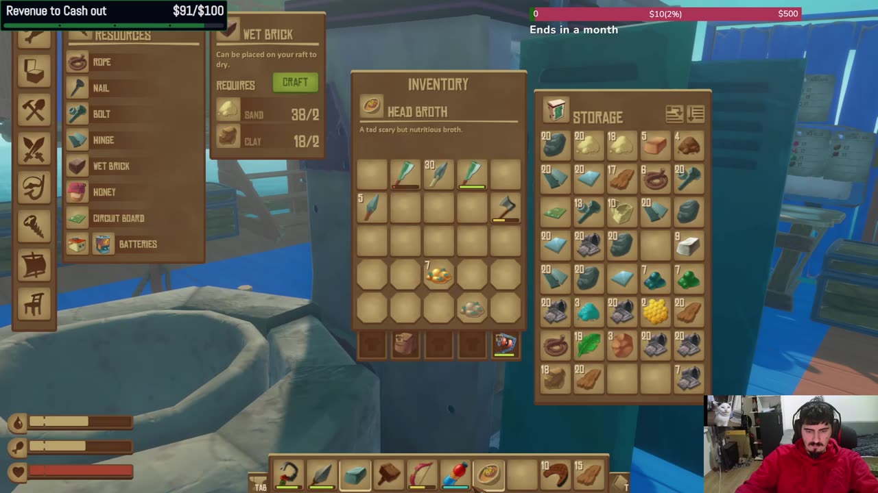 RAFT is the game DAY 10 Ending?