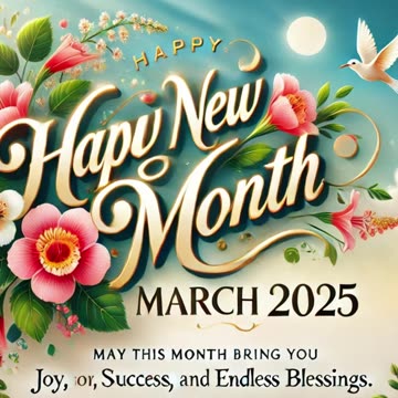 New Month of Blessings (March 2025): Embracing Abundance, Grace, and Favor #shorts #jesus #fyp #love