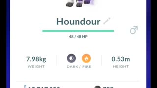 Pokémon GO-Purifying Shadow Houndour