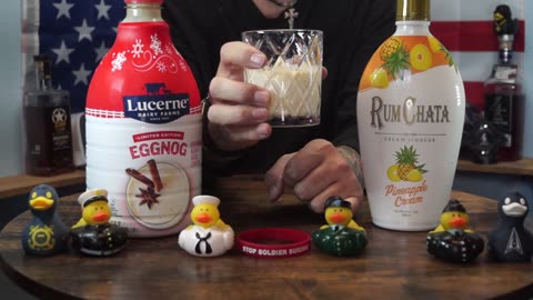 Robert Naudascher - Rumchata Pineapple Cream Liqueur & Lucerne Eggnog
