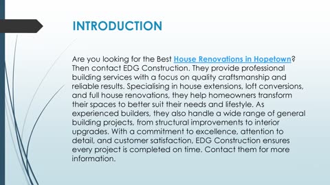 Best House Renovations in Hopetown