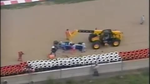 Jacques Villeneuve Monster Crash at Belgium