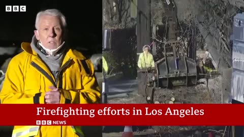 LosAngeles faces "extreme fire danger"-BBCnews
