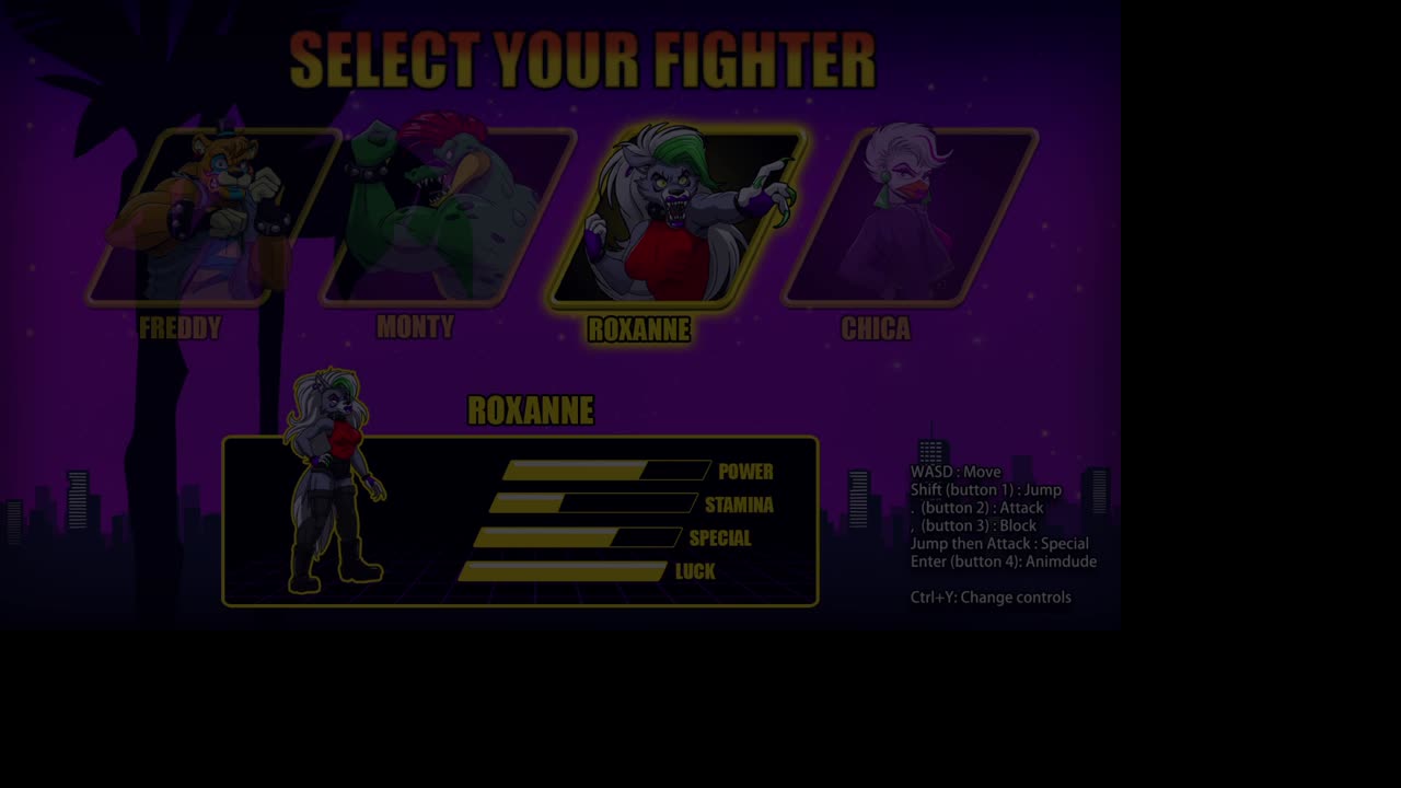 Security Breach: Fury's Rage - gameplay FNAF Beat em up