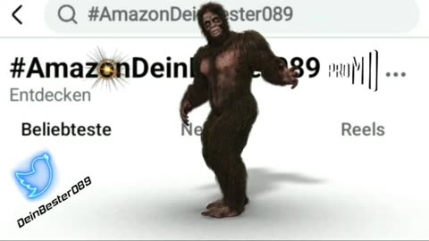 Clic on Hashtag #AmazonDeinBester089