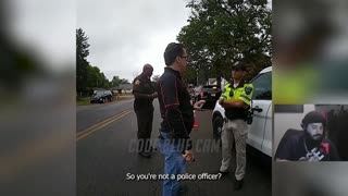 AIN'T NO WAY! | Fake Cops Pulls Over Unmarked Sergeant Car