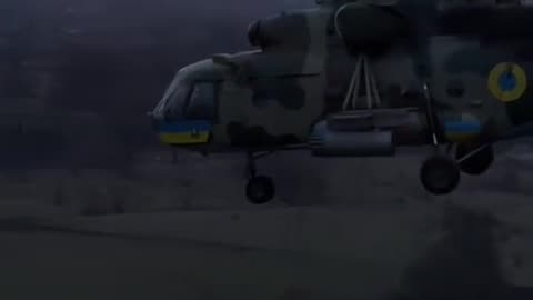 Incredible Footage from Ukrainian Helicopter Crew