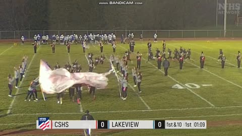 OCTOBER 18 2024 HIGH SCHOOL FOOTBALL: LAKEVIEW VS CAMBRIDGE SPRINGS PART 1