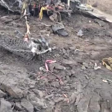 Russian BTR Rolled Over A Mine