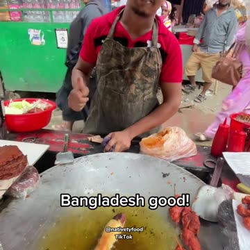 Hot Dog in Bangladesh StreetFood