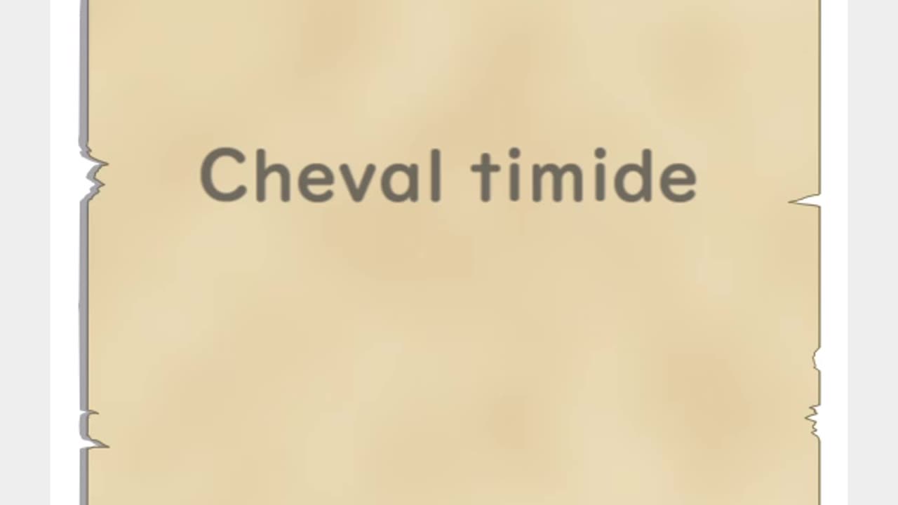 Cheval timide - Huhito Fables-Version française Vol.36