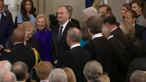 Inauguration 2025_ Former presidents, Biden and Trump introductions