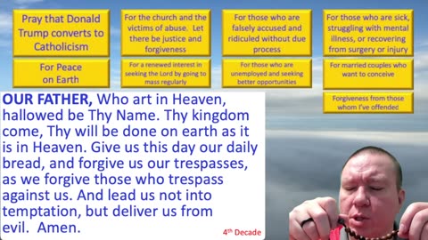 Mary's Daily Live Holy Rosary Prayer at 8:00 p.m. EDT 09/30/2025