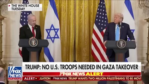 Trump says no US troops needed in Gaza takeover