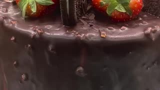 Choco strawberry cake