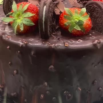 Choco strawberry cake