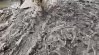 A short description of the current weather situation on the front lines