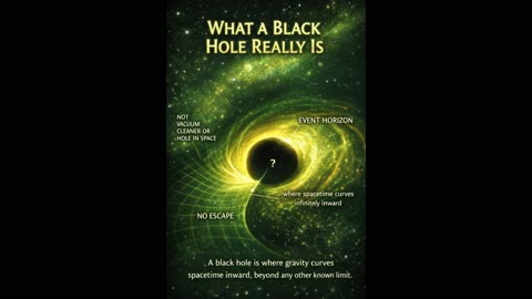 “What a Black Hole Really Is”