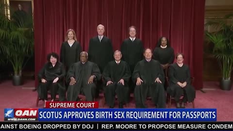 Supreme Court rules its not irrational prejudice require birth sex be printed on passport documents