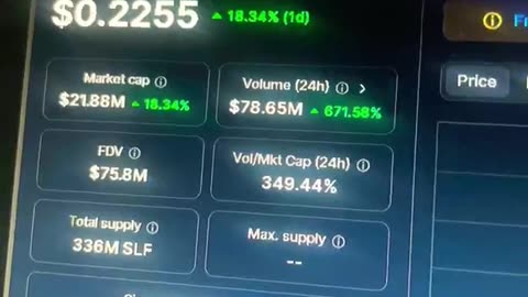 self chain slf price prediction crypto news today #fyp