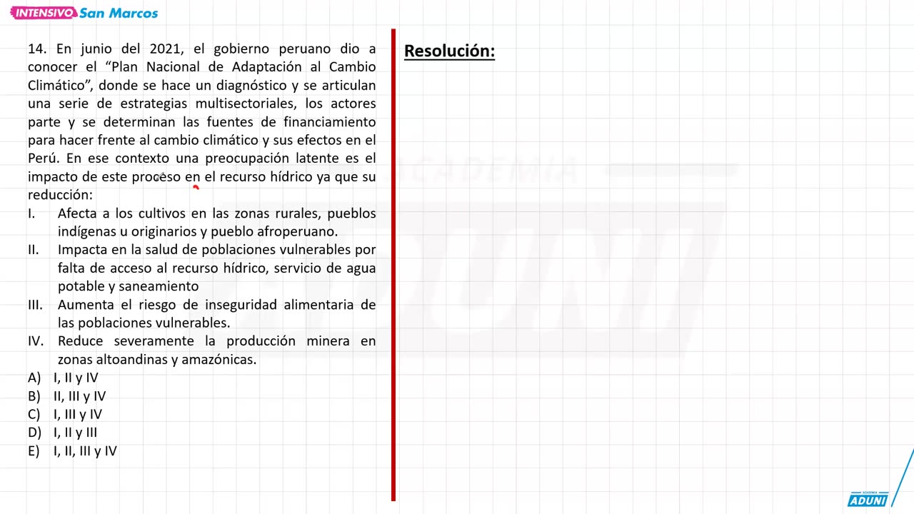 INTENSIVO ADUNI 2024 | Semana 02 | Química | Geografía | Geometría S2