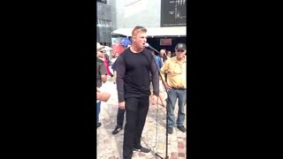 Blair Cottrell's first speech at Reclaim Australia Rally Melbourne 4 April 2015